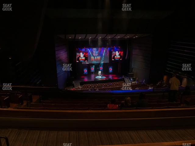 Bass Concert Hall - Section First Balcony Upper Left Center Seat View