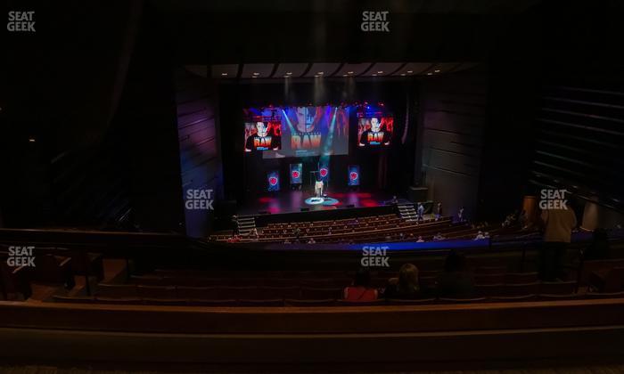 Bass Concert Hall - Section First Balcony Upper Left Center Seat View