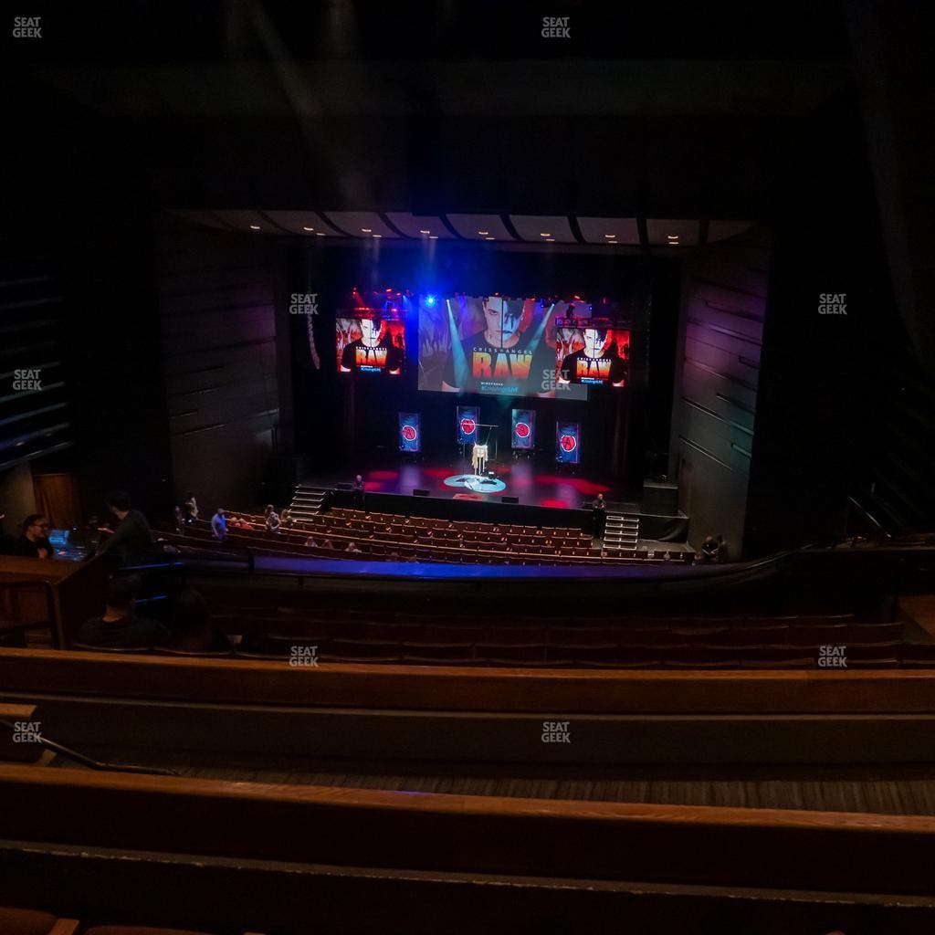 Bass Concert Hall - Section First Balcony Upper Right Center Seat View