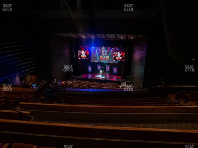 Bass Concert Hall - Section First Balcony Upper Right Center Seat View