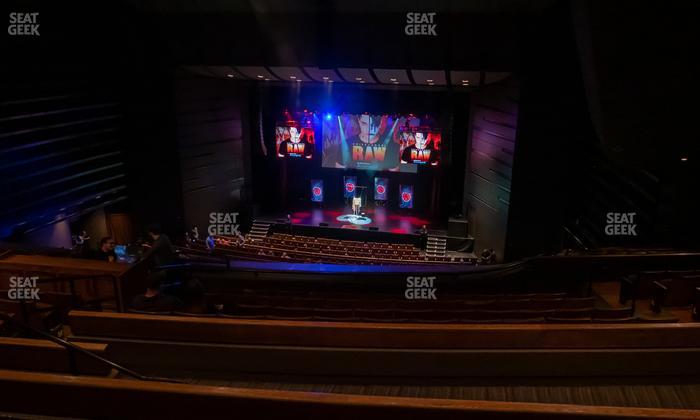 Bass Concert Hall - Section First Balcony Upper Right Center Seat View