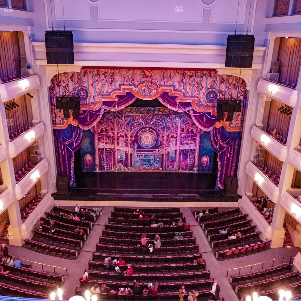 Bass Performance Hall - Section Lower Gallery Center Seat View