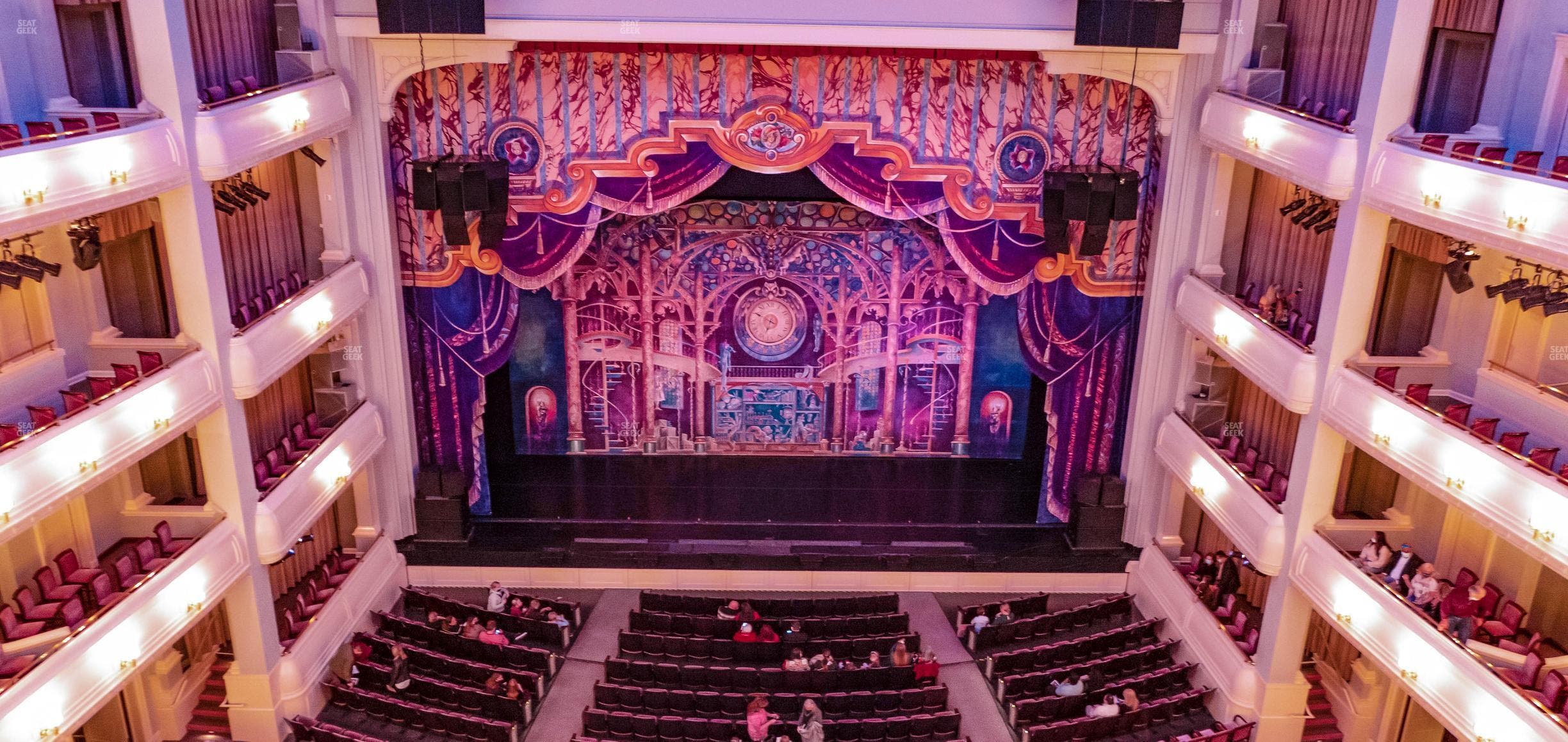 Bass Performance Hall - Section Lower Gallery Center Seat View