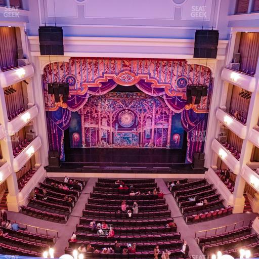 Bass Performance Hall - Section Lower Gallery Center Seat View