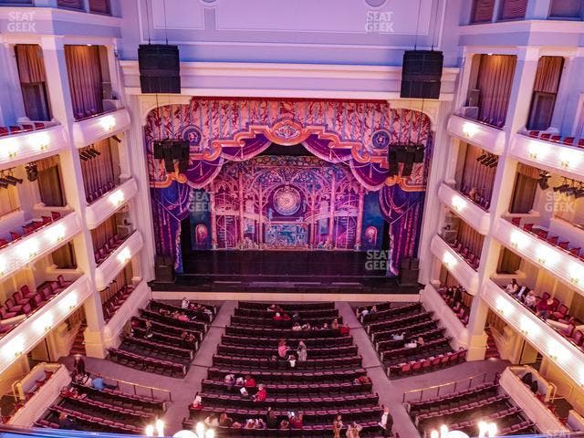 Bass Performance Hall - Section Lower Gallery Center Seat View