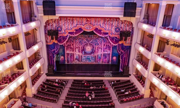 Bass Performance Hall - Section Lower Gallery Center Seat View