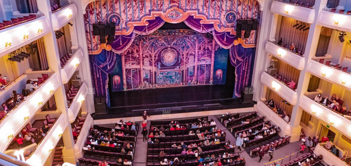 Bass Performance Hall - Section Lower Piano Box Left Seat View