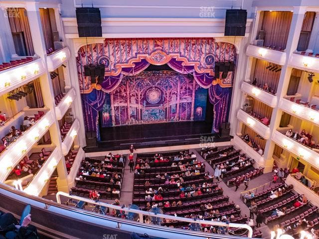 Bass Performance Hall - Section Lower Piano Box Left Seat View