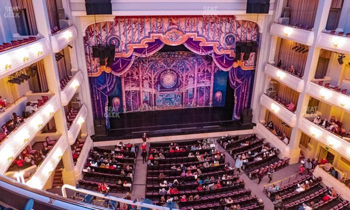 Bass Performance Hall - Section Lower Piano Box Left Seat View