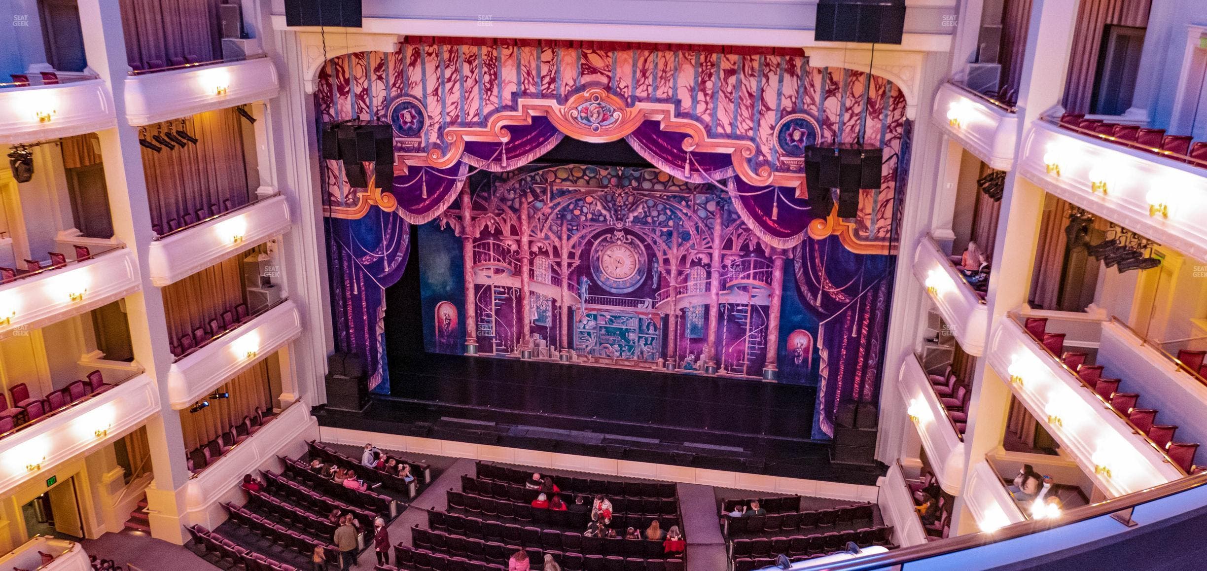 Bass Performance Hall - Section Lower Piano Box Right Seat View