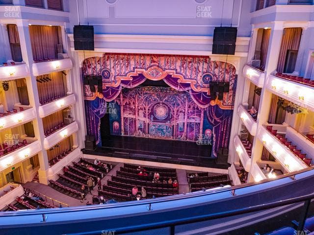 Bass Performance Hall - Section Lower Piano Box Right Seat View