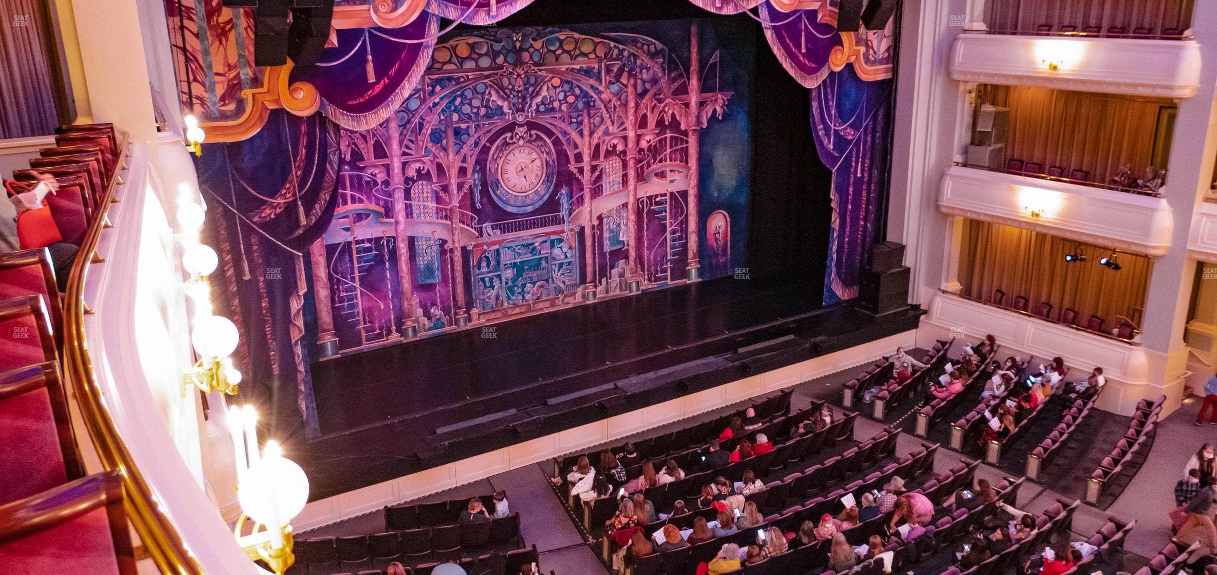 Bass Performance Hall - Section Mezzanine Box Left Seat View