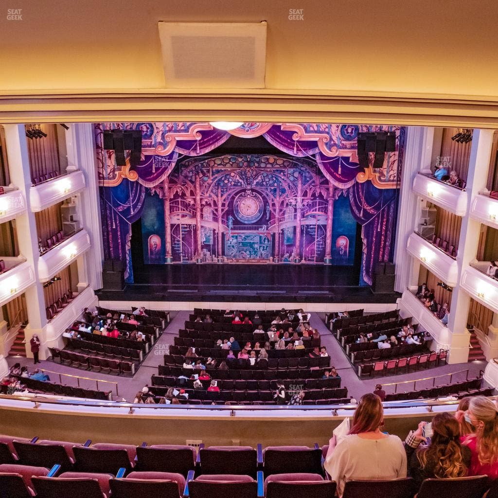 Bass Performance Hall - Section Mezzanine Center Seat View