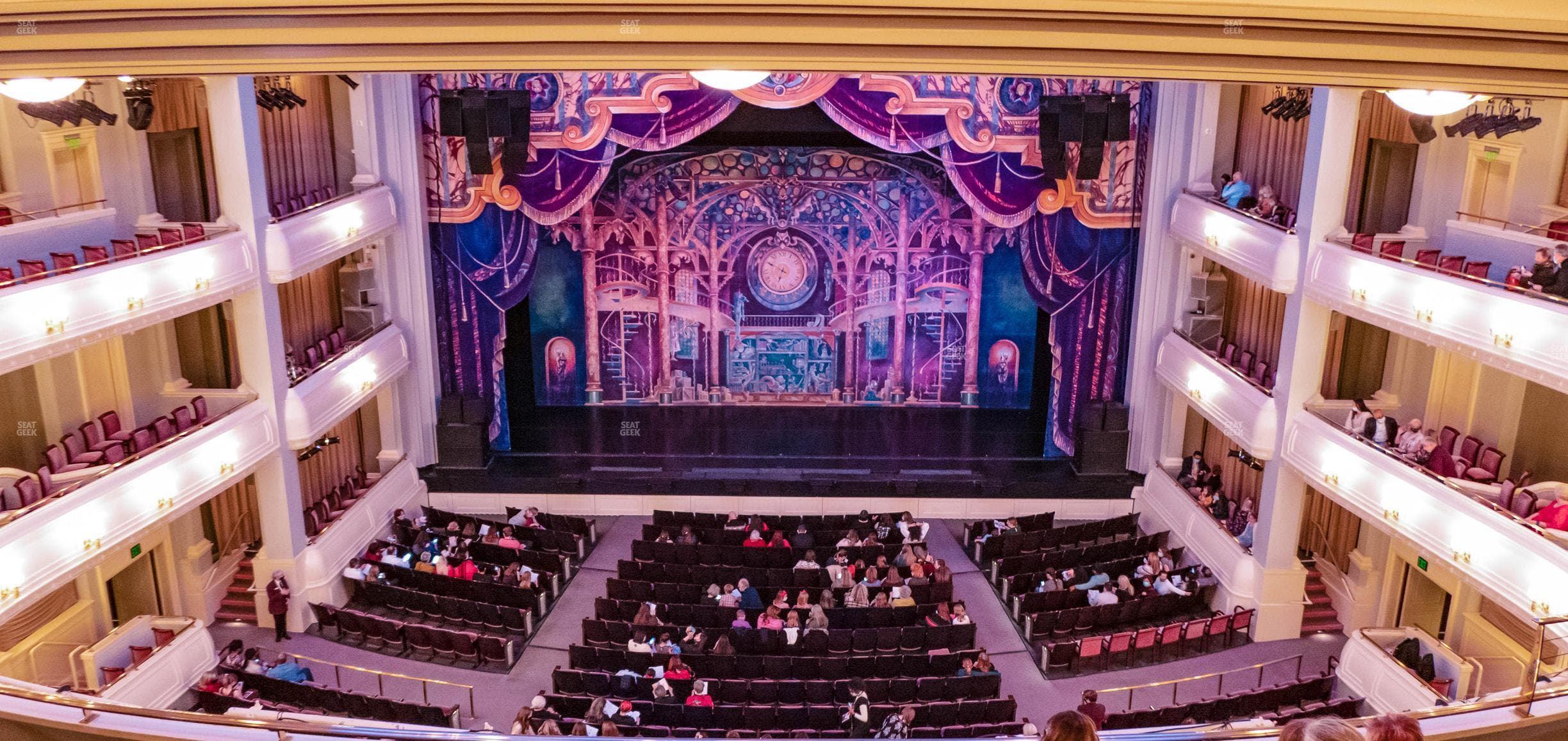 Bass Performance Hall - Section Mezzanine Center Seat View
