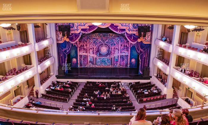 Bass Performance Hall - Section Mezzanine Center Seat View