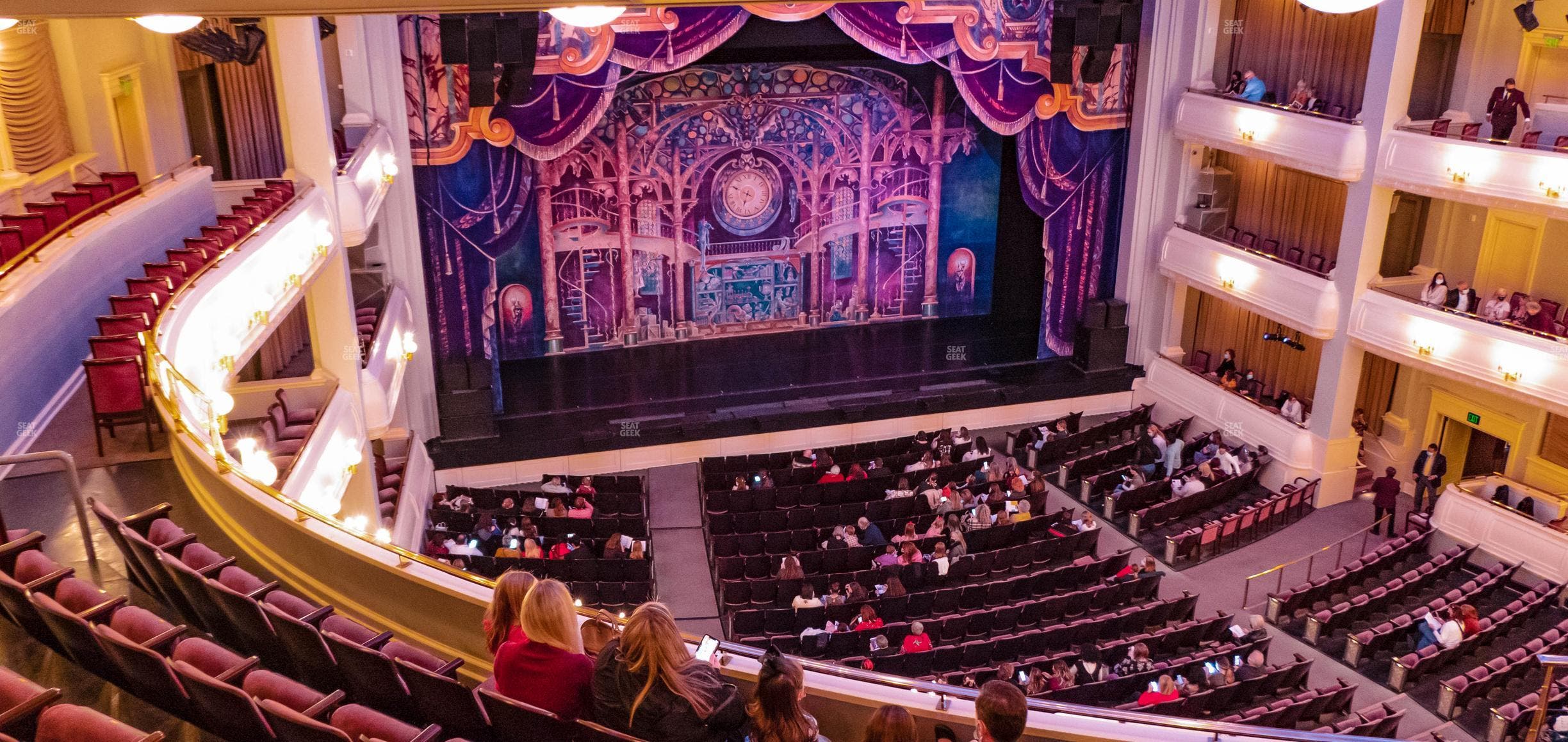 Bass Performance Hall - Section Mezzanine Left Seat View