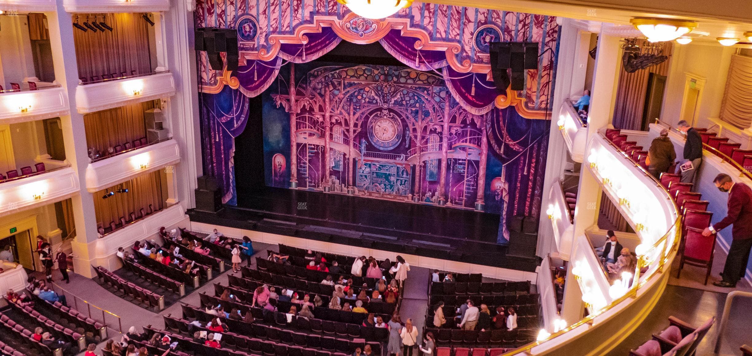 Bass Performance Hall - Section Mezzanine Right Seat View