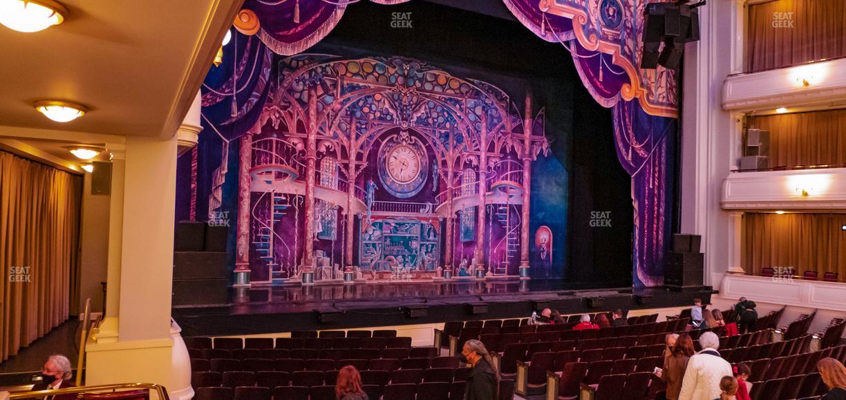 Bass Performance Hall - Section Orchestra Box Left Seat View