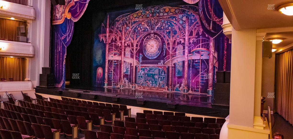 Bass Performance Hall - Section Orchestra Box Right Seat View