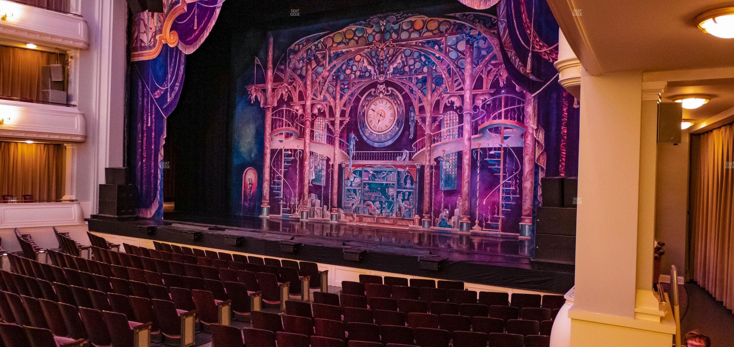 Bass Performance Hall - Section Orchestra Box Right Seat View