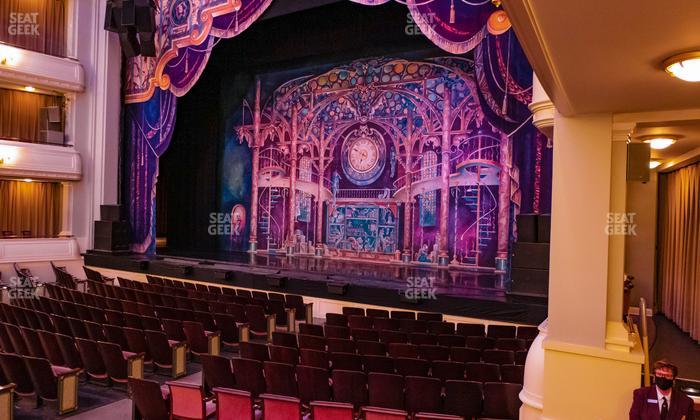 Bass Performance Hall - Section Orchestra Box Right Seat View