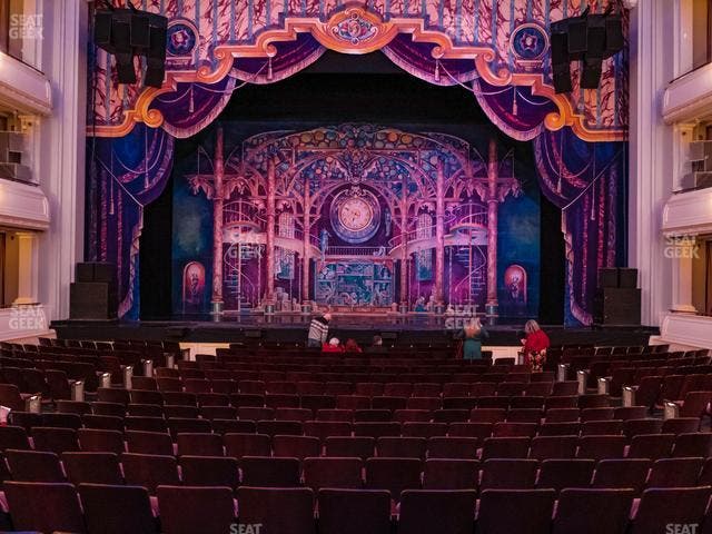 Bass Performance Hall - Section Orchestra Center Seat View