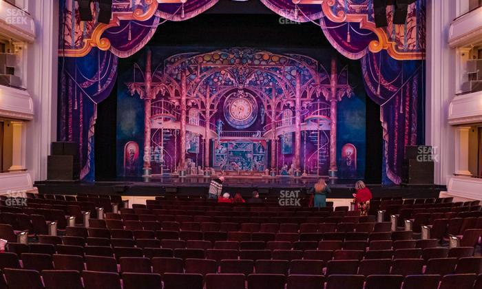Bass Performance Hall - Section Orchestra Center Seat View