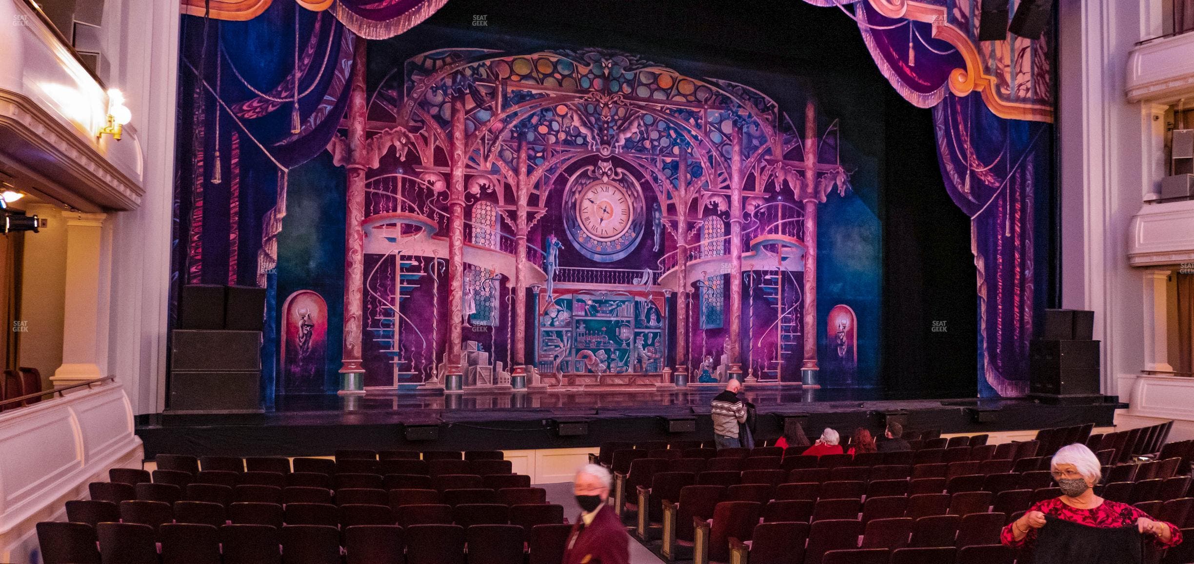 Bass Performance Hall - Section Orchestra Left Seat View