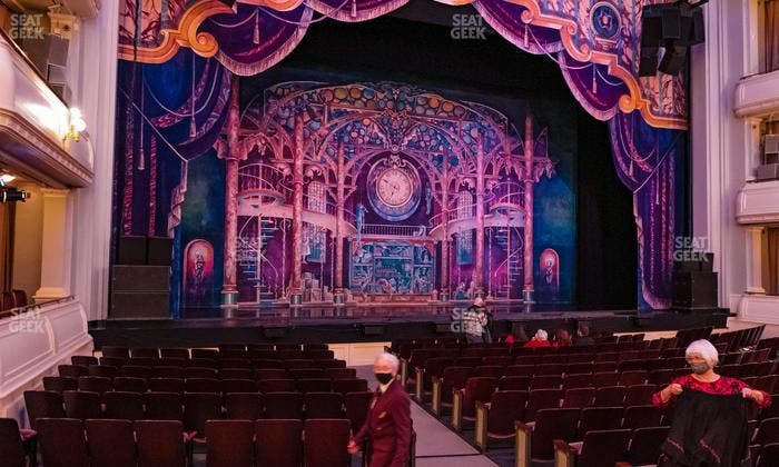 Bass Performance Hall - Section Orchestra Left Seat View