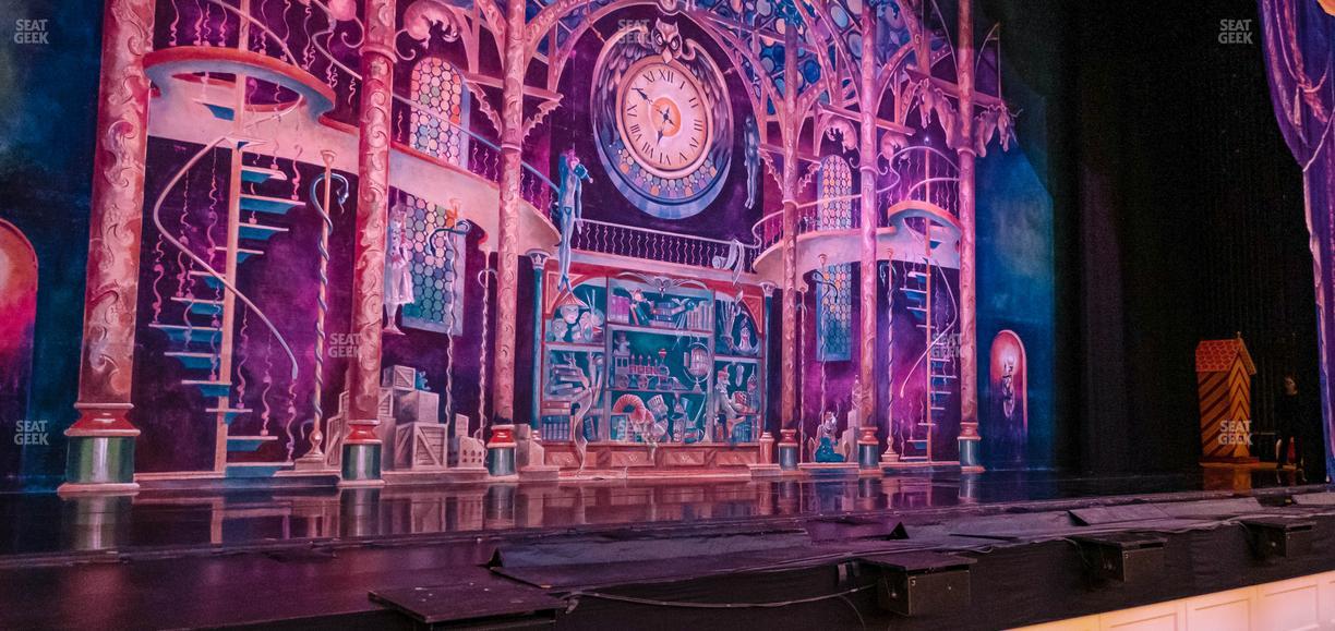 Bass Performance Hall - Section Orchestra Pit Left Seat View