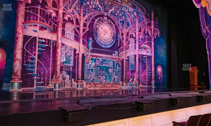 Bass Performance Hall - Section Orchestra Pit Left Seat View