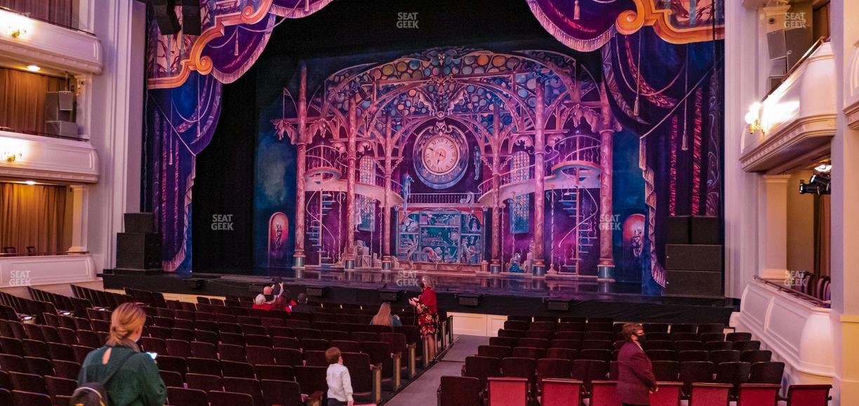 Bass Performance Hall - Section Orchestra Right Seat View