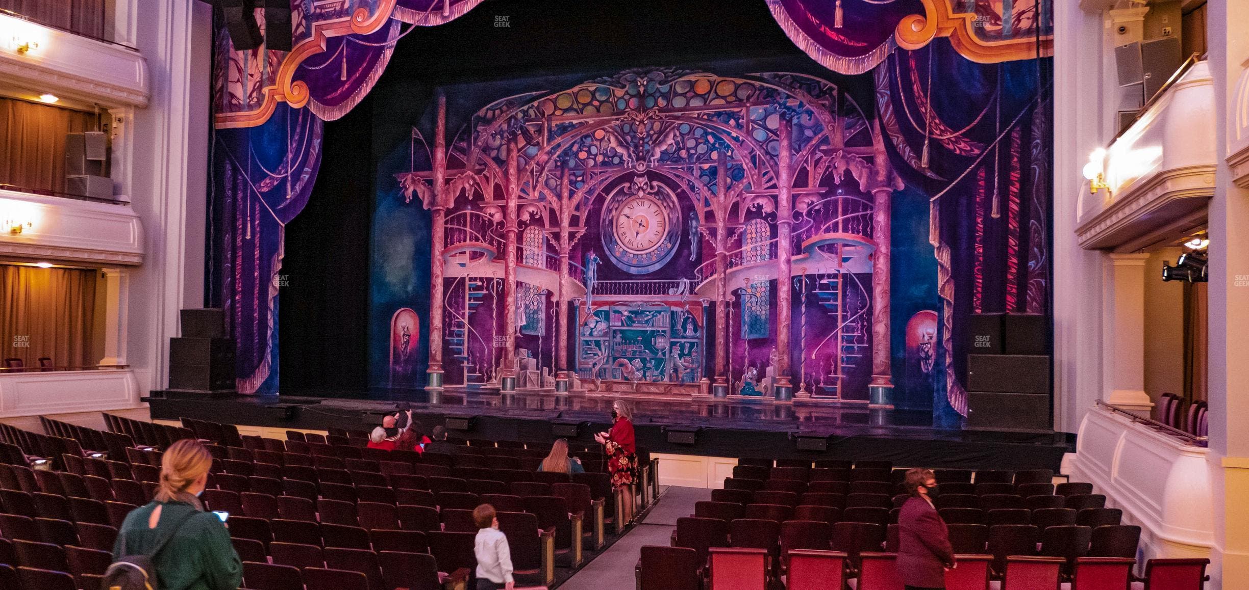 Bass Performance Hall - Section Orchestra Right Seat View