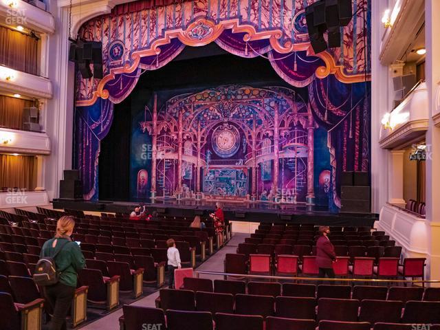 Bass Performance Hall - Section Orchestra Right Seat View