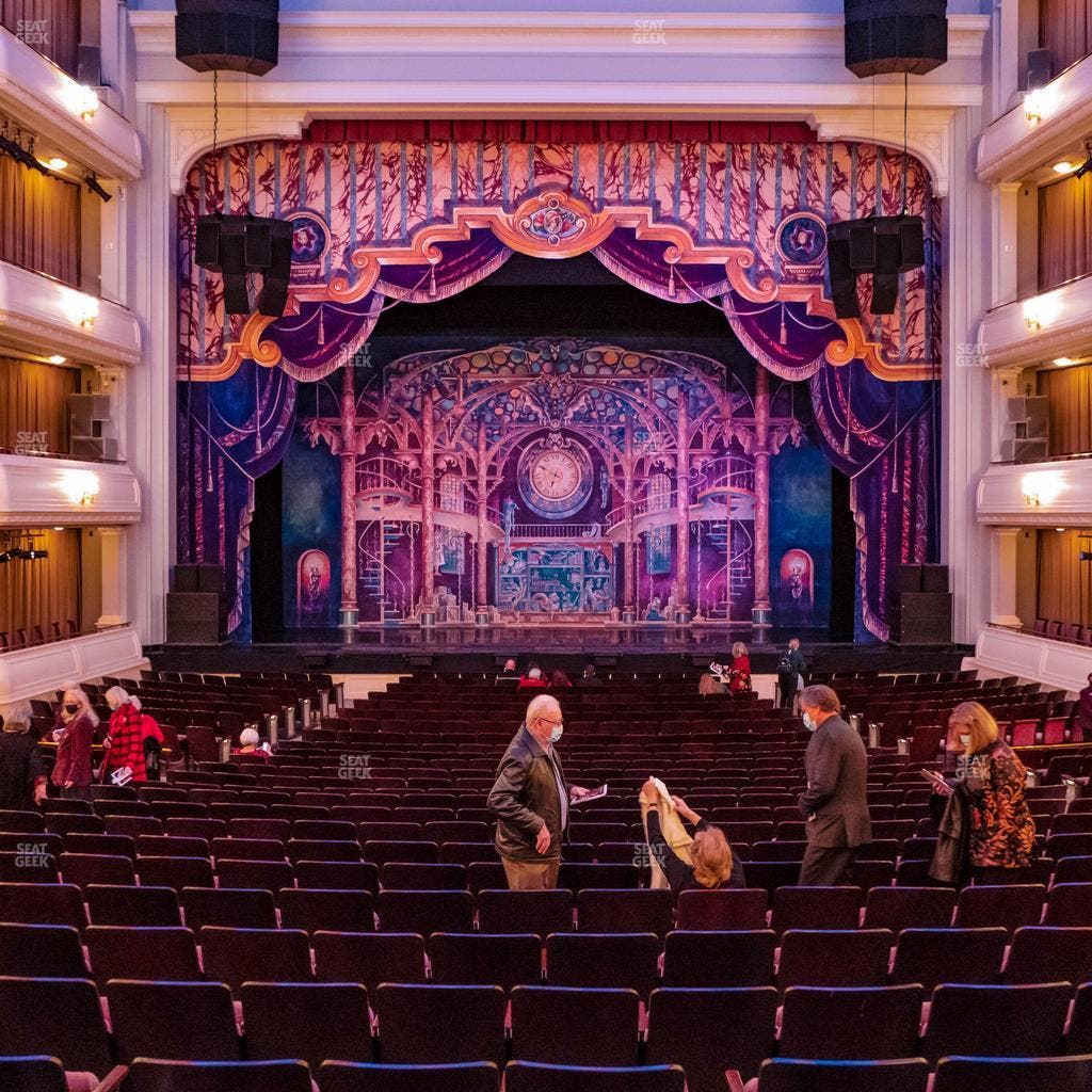 Bass Performance Hall - Section Parterre Circle Center Seat View