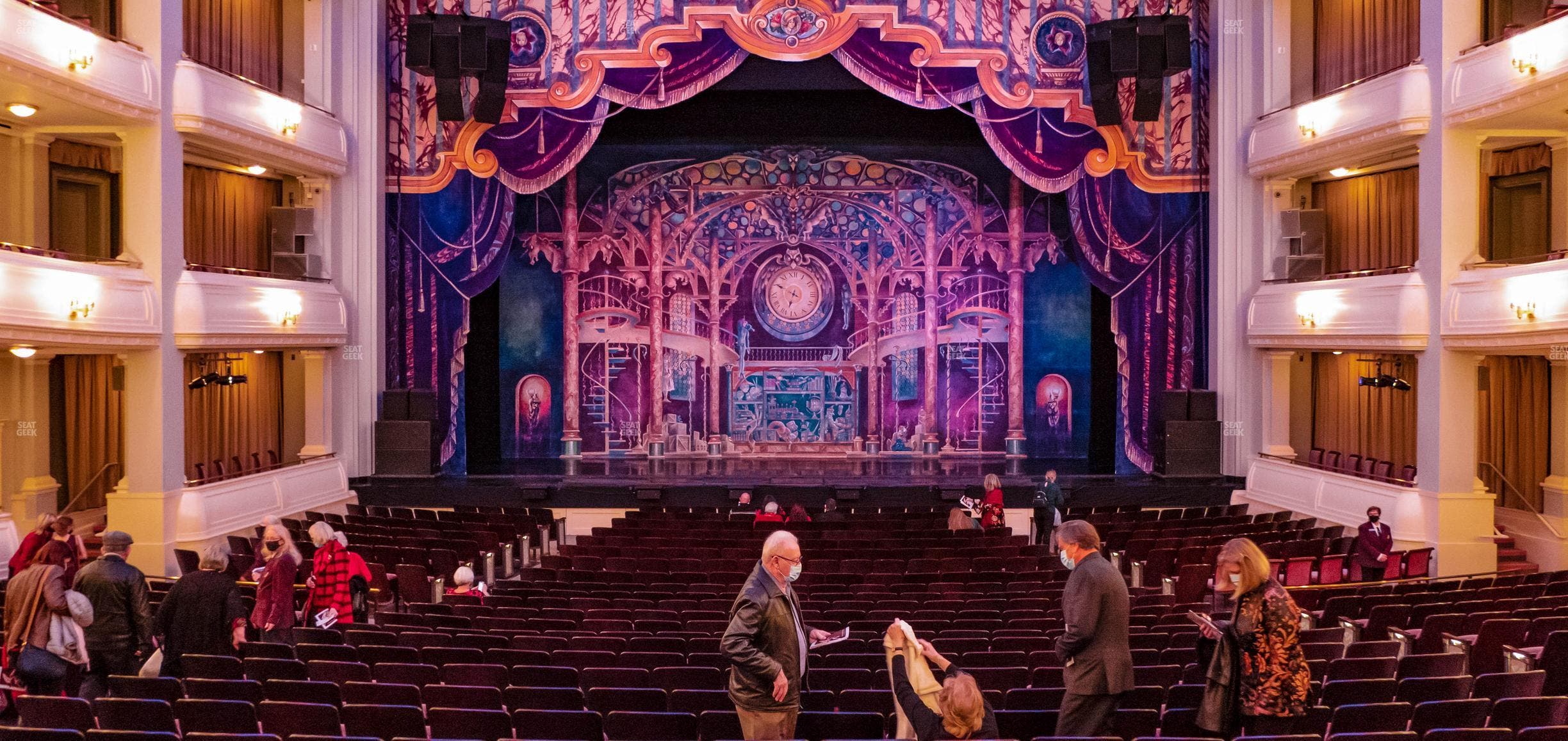Bass Performance Hall - Section Parterre Circle Center Seat View