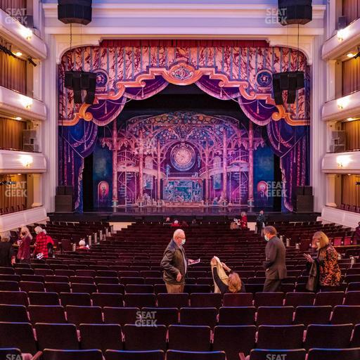 Bass Performance Hall - Section Parterre Circle Center Seat View