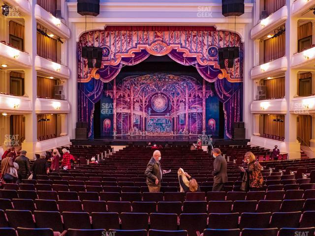 Bass Performance Hall - Section Parterre Circle Center Seat View