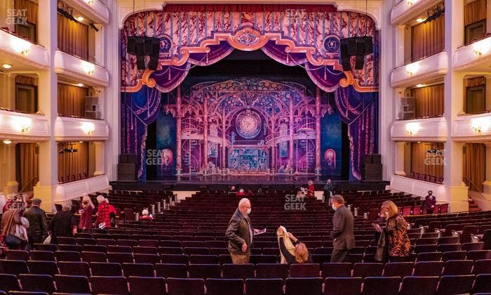 Bass Performance Hall - Section Parterre Circle Center Seat View