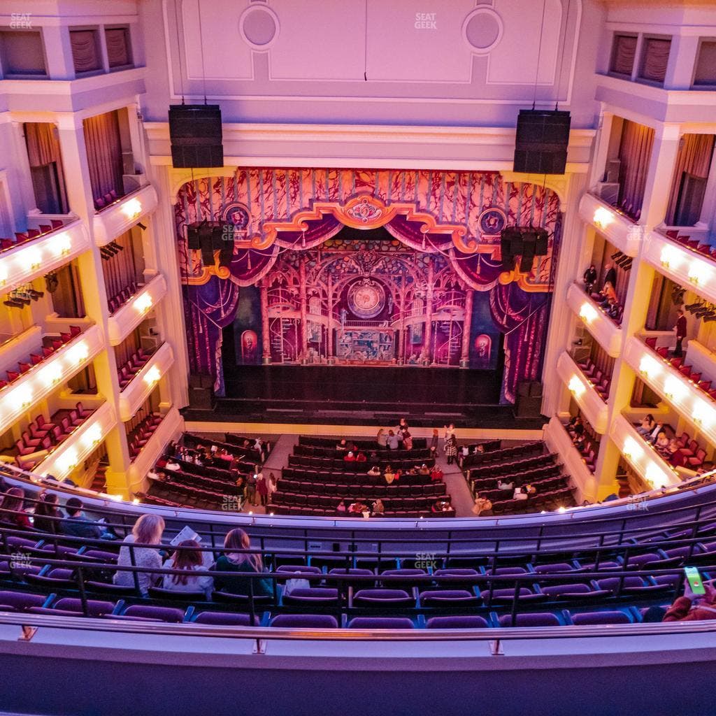 Bass Performance Hall - Section Upper Gallery Center Seat View