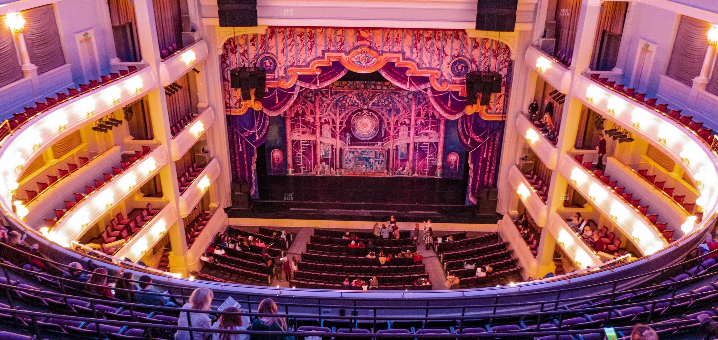 Bass Performance Hall - Section Upper Gallery Center Seat View