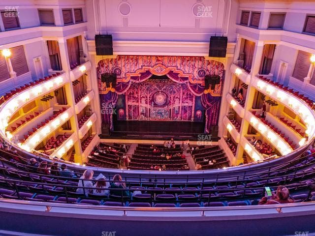 Bass Performance Hall - Section Upper Gallery Center Seat View