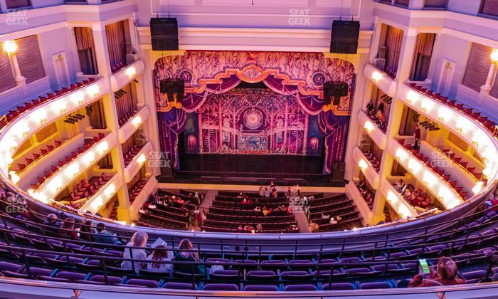 Bass Performance Hall - Section Upper Gallery Center Seat View