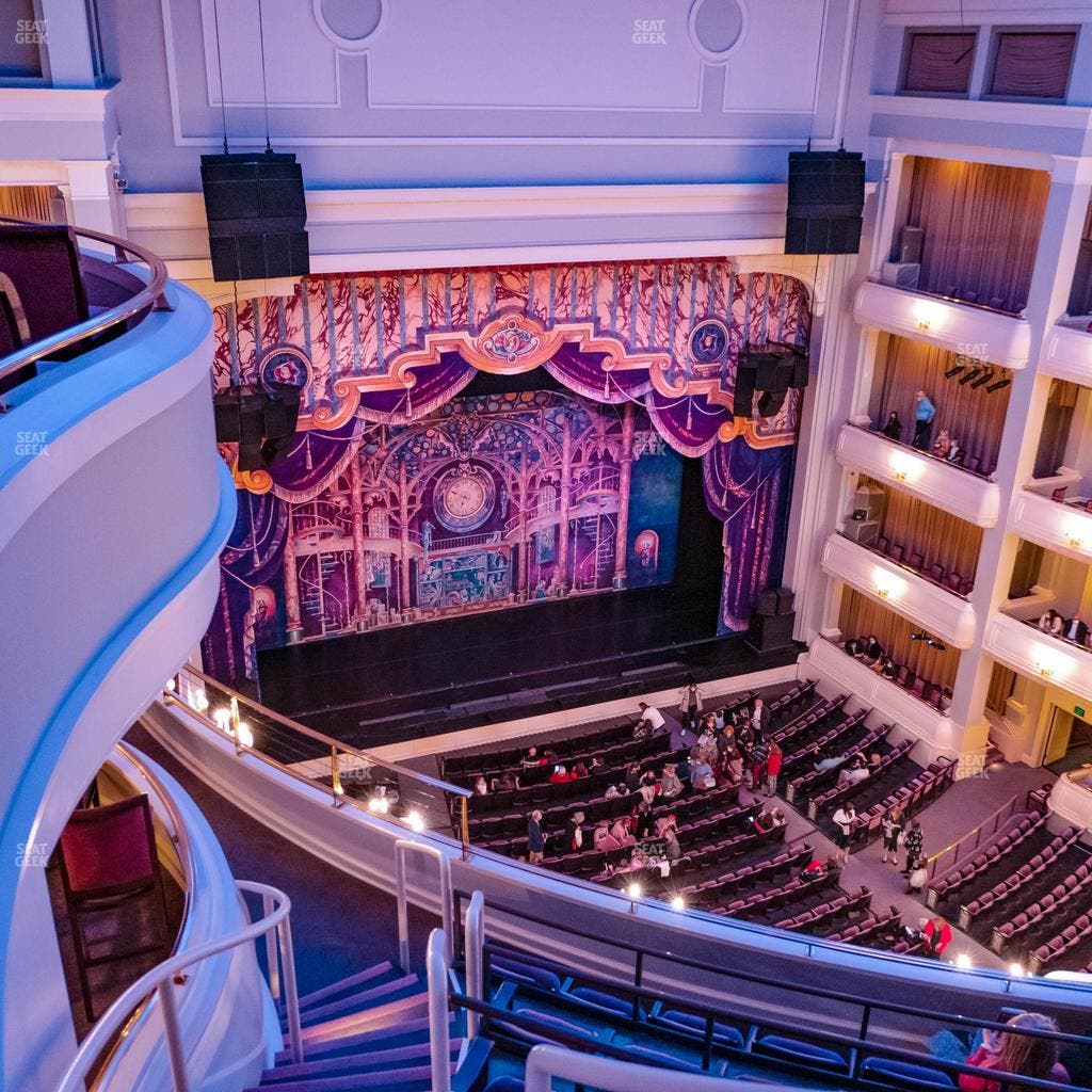 Bass Performance Hall - Section Upper Piano Box Left Seat View