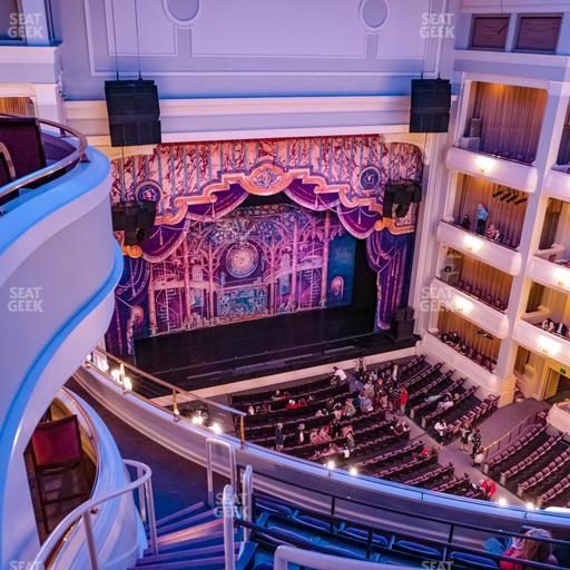 Bass Performance Hall - Section Upper Piano Box Left Seat View
