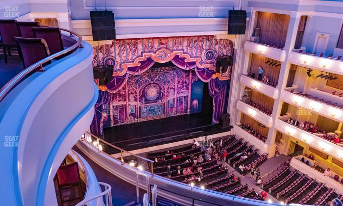 Bass Performance Hall - Section Upper Piano Box Left Seat View