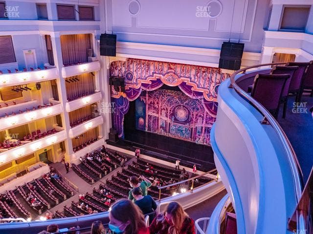 Bass Performance Hall - Section Upper Piano Box Right Seat View