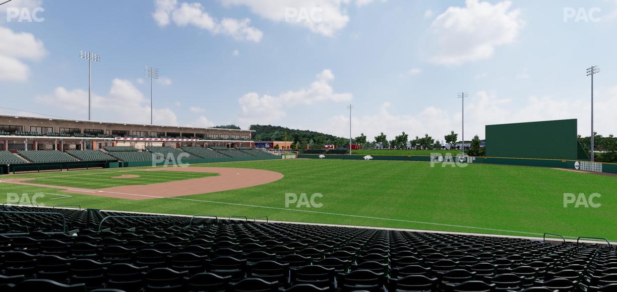 Baum Stadium At George Cole Field - Section 100 Seat View
