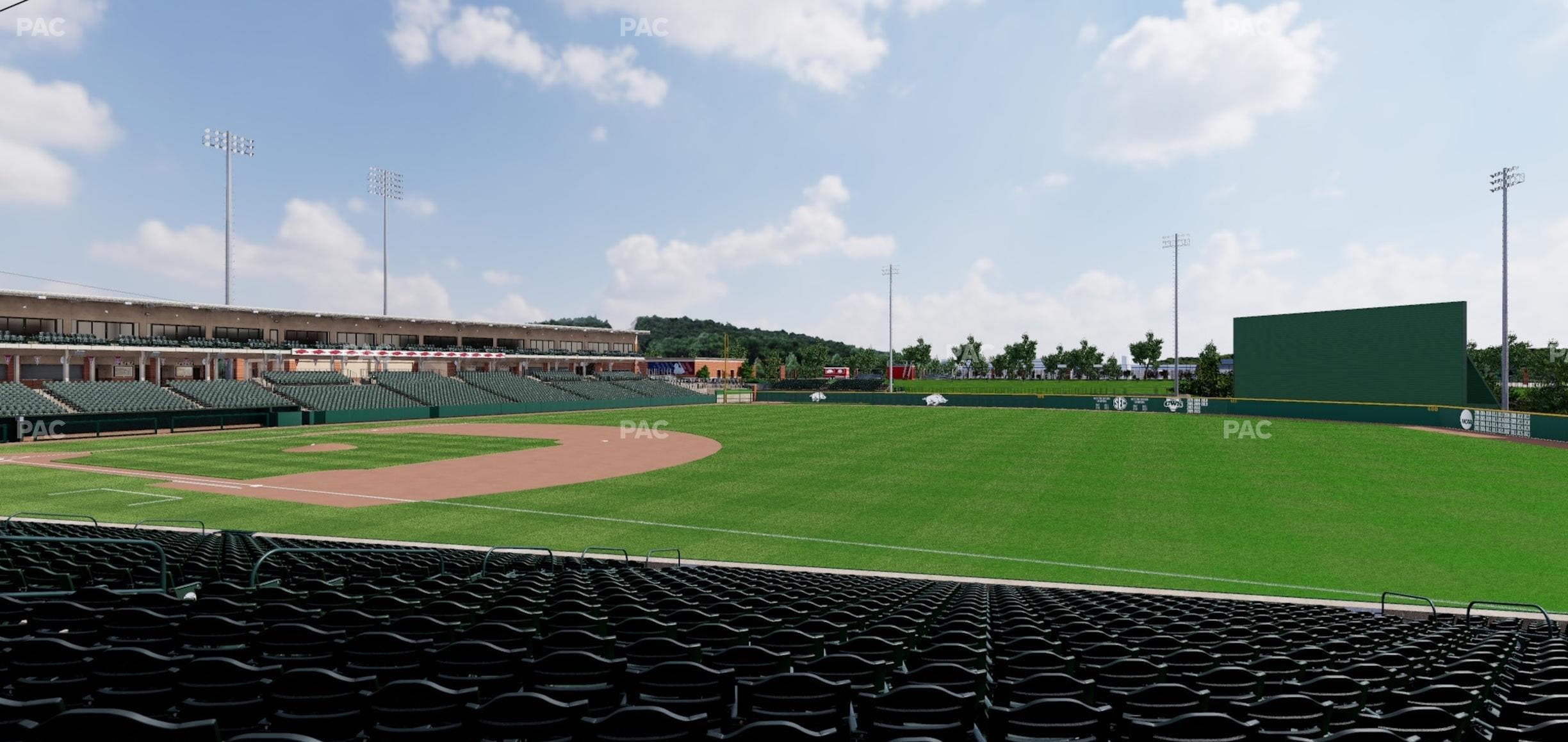 Baum Stadium At George Cole Field - Section 100 Seat View