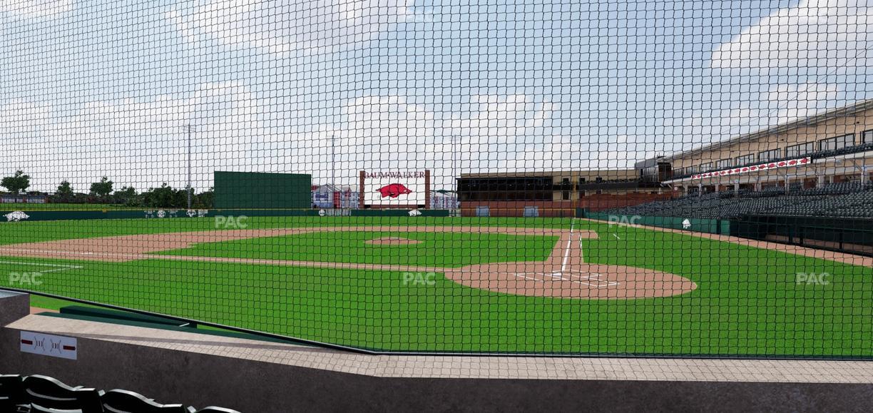Baum Stadium At George Cole Field - Section 110 Seat View